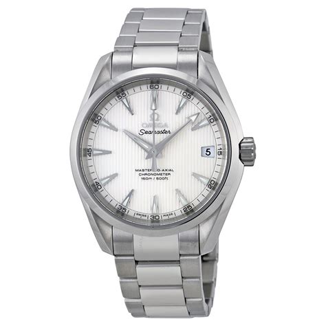 omega seamaster silver dial|omega seamaster chronometer men's watch.